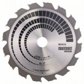 Пильный диск Bosch Construct Wood 235х30, Z16, фото 1