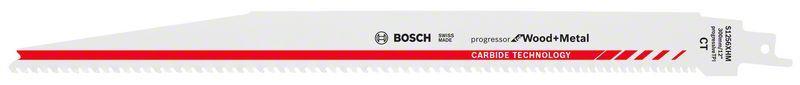 Сабельное полотно по дереву c металлом Bosch Progressor for Wood and Metal, Carbide Technology S 1256 XHM - фото 1 - id-p85208094