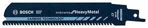 Сабельное полотно по металлу Bosch Endurance for HeavyMetal, Carbide Technology S 955 CHM, 10 шт