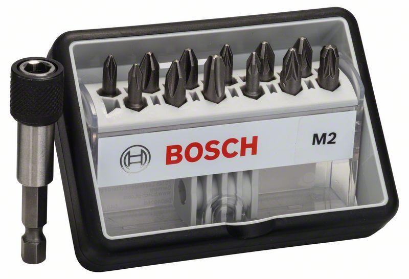 Набор бит Bosch Robust Line Extra-Hart M2, 13 шт - фото 1 - id-p85208226