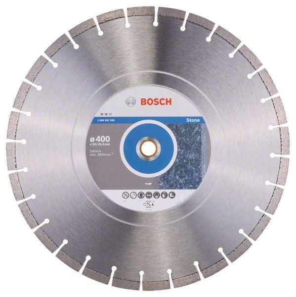 Алмазный отрезной круг по камню Bosch Expert for Stone 400x20/25.4x3.2x12 мм, фото 1