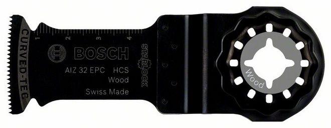 Погружное пильное полотно по дереву Bosch Starlock HCS AIZ 32 EPC Wood, 5 шт - фото 1 - id-p85208272