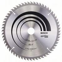 Пильный диск Bosch Optiline Wood 254 x 30, Z60