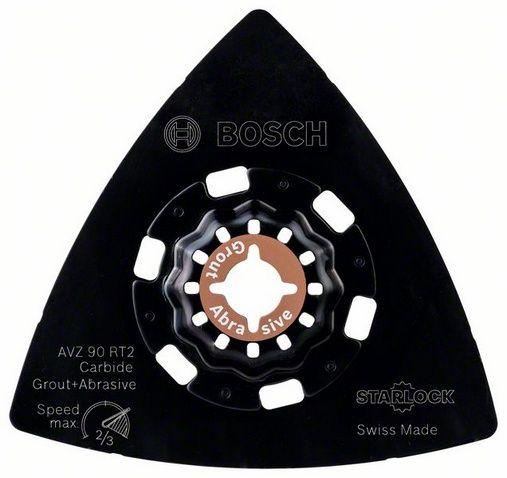 Шлифовальная подошва Bosch Starlock Carbide-RIFF AVZ 90 RT2, 10 шт