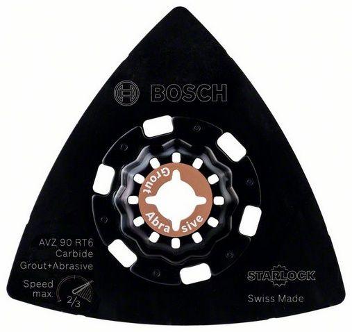 Шлифовальная подошва Bosch Starlock Carbide-RIFF AVZ 90 RT6, 10 шт - фото 1 - id-p85208365