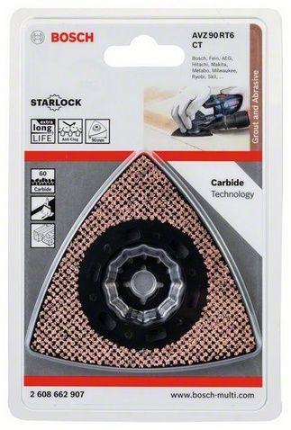 Шлифовальная подошва Bosch Starlock Carbide-RIFF AVZ 90 RT6, 10 шт - фото 2 - id-p85208365