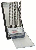 Набор буров Bosch Robust Line SDS-plus-7, (6-10 мм) 5 шт