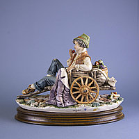 Собранный урожай. Автор Lorenzo Meneghetti. Фарфоровая мануфактура Capodimonte.