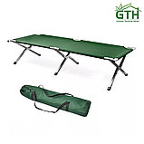 Походные стальные раскладушки 188х65 см, фото 4