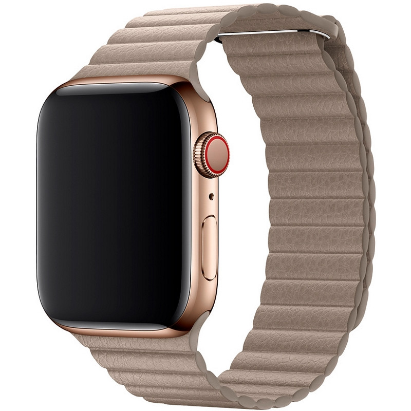 Браслет/ремешок для Apple Watch 44mm Stone Leather Loop - Large, Model, фото 1
