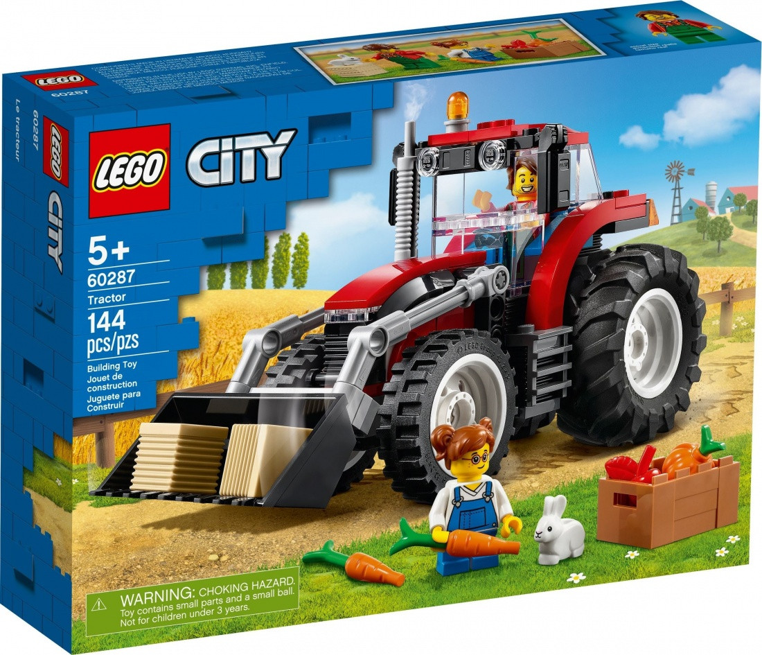 60287 Lego City Трактор, Лего Город Сити - фото 1 - id-p85043365
