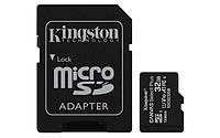 Карта памяти Kingston 32GB microSDHC Canvas Select Plus 100R A1 C10 Card + Adapter, SDCS2-32GB