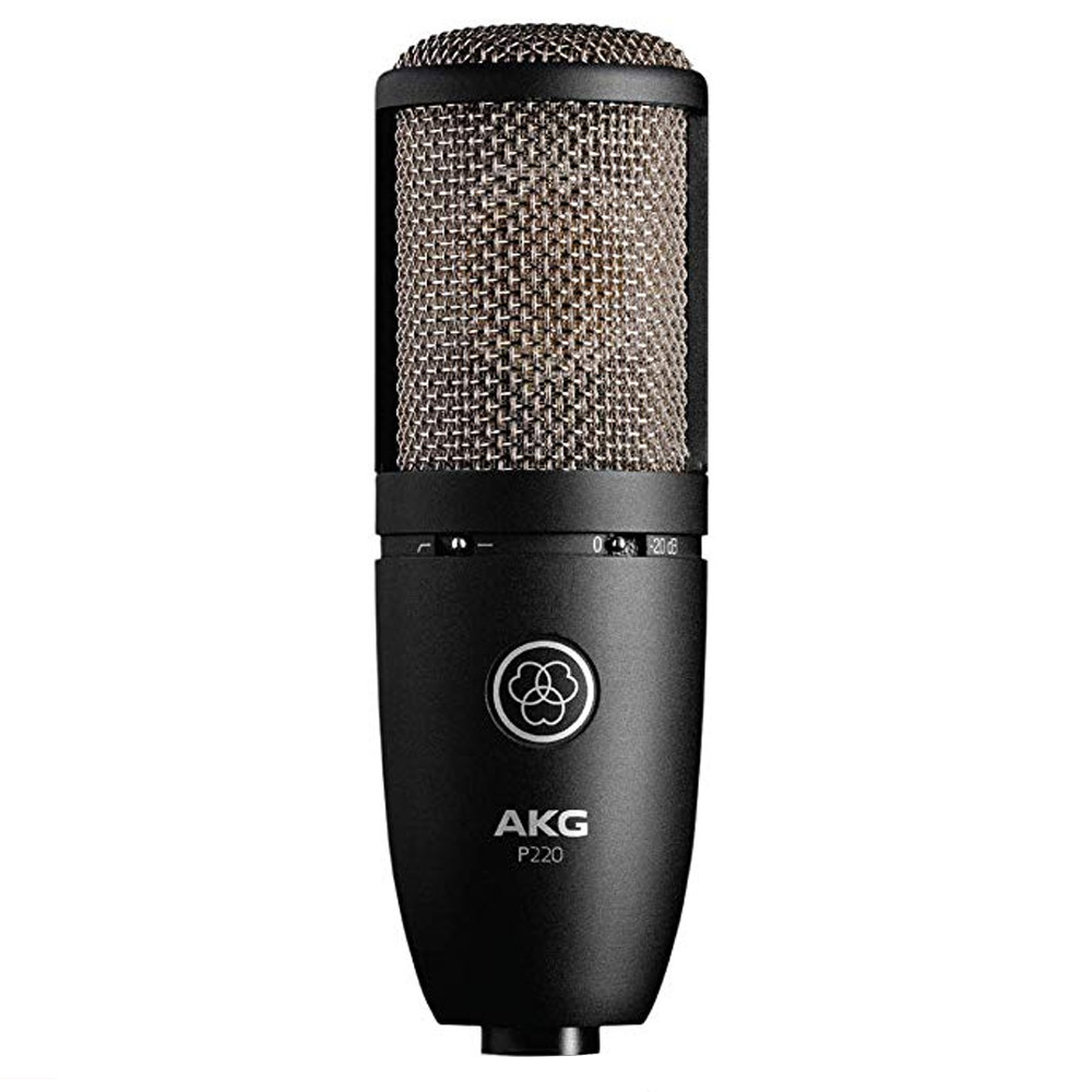 Студийный конденсаторный микрофон AKG P220 - фото 1 - id-p74398078