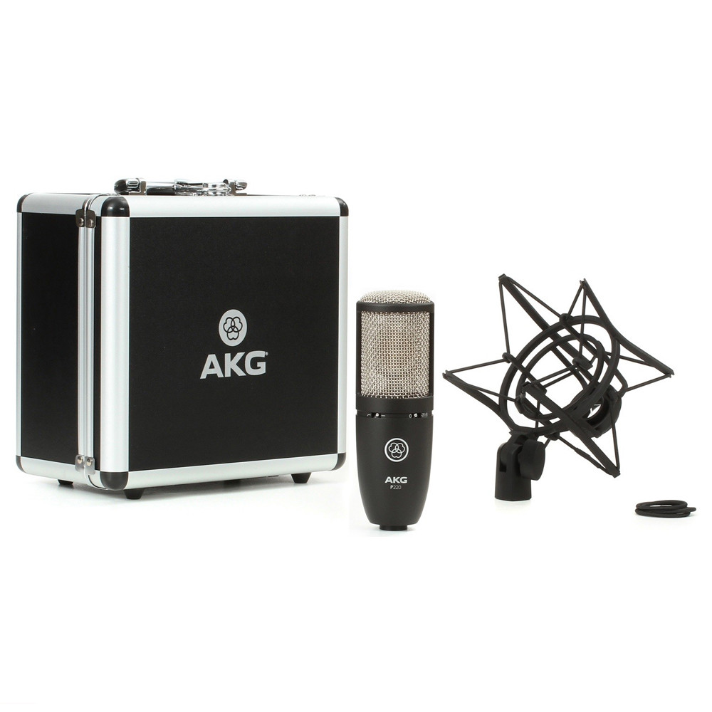 Студийный конденсаторный микрофон AKG P220 - фото 3 - id-p74398078