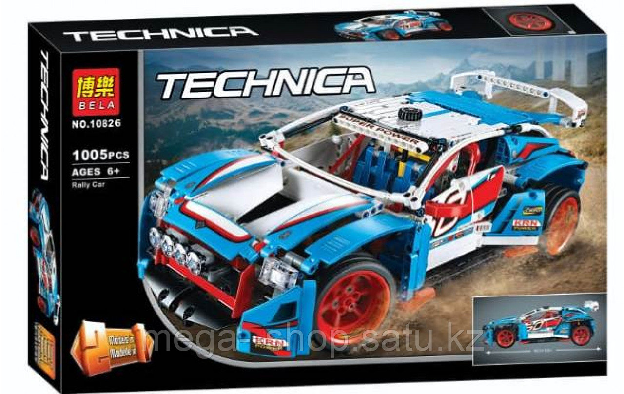 Конструктор Bela Technic Гоночный автомобиль 10826 1029 дет
