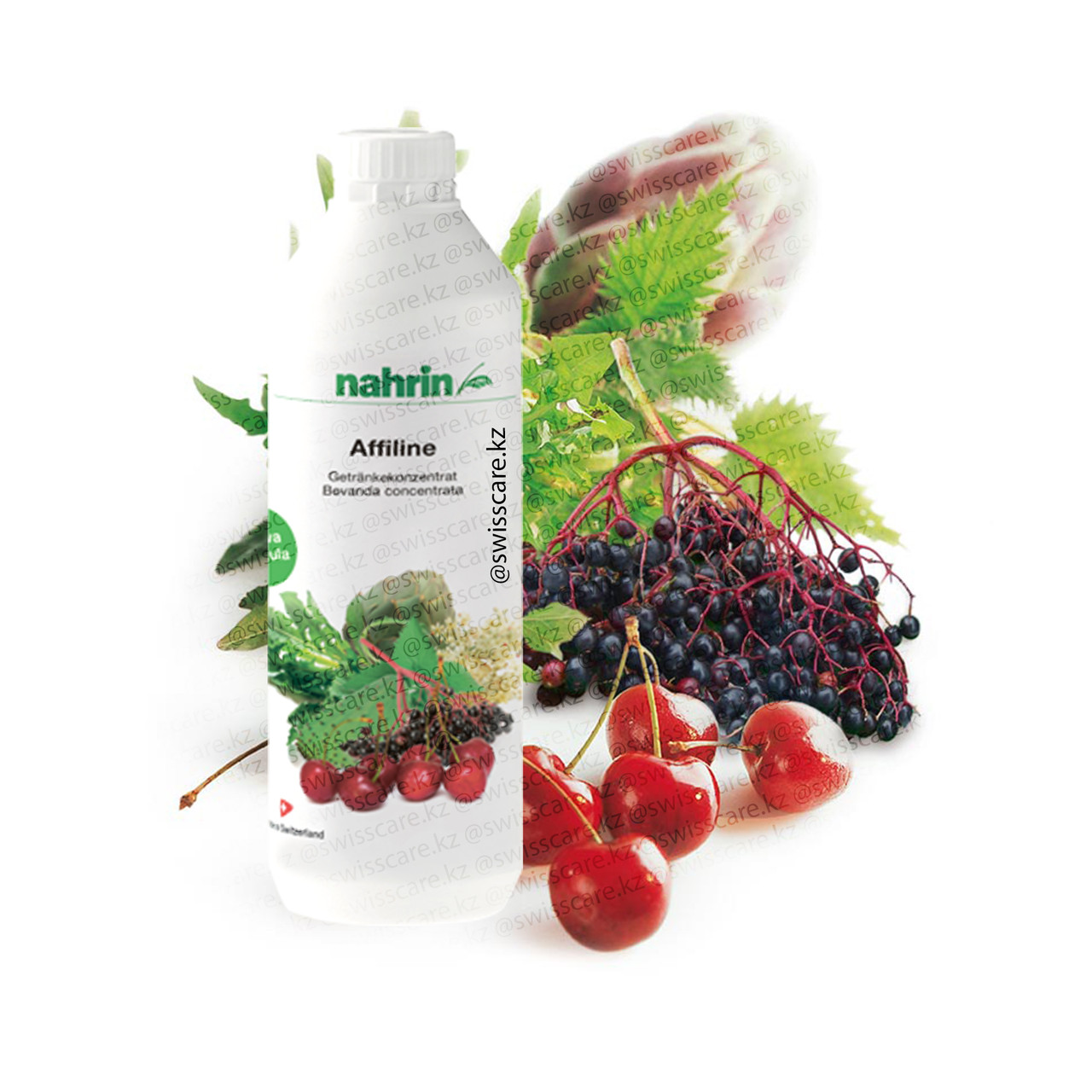 Напиток Аффилайн очищение лимфы, лимфодренаж, от отеков Нарин Nahrin 500ml (Оригинал - Швейцария)