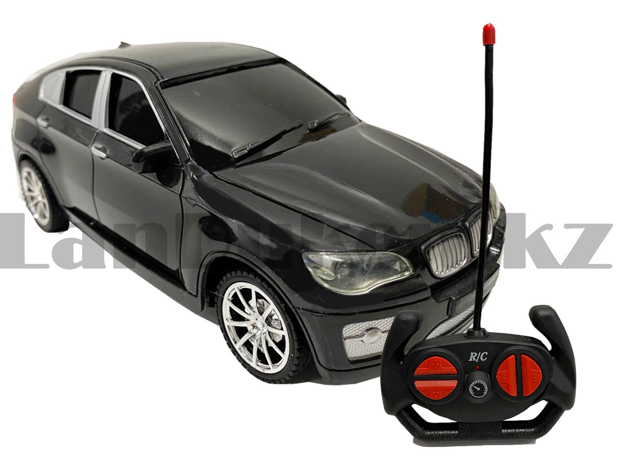 Радиоуправляемая машинка на батарейках со световым эффектом Street speed car BMW 1:20 черная - фото 5 - id-p85208901