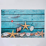 Коврик Доляна «Морские звёзды», 80×120 см, фото 5