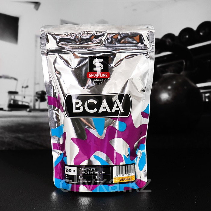 Аминокислоты SportLine BCAA 2:1:1, акпельсин, 300 г