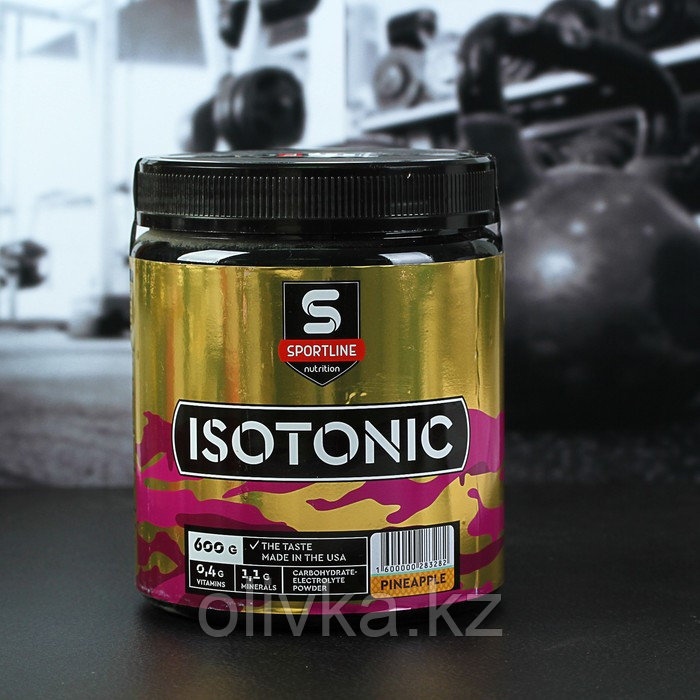 Изотоник SportLine IsoTonic, ананас, 600 г