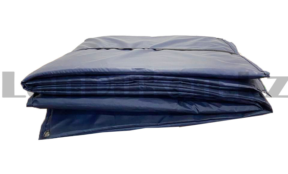 Пол для зимней палатки каремат складной с отверстиями для лунок 220х220 см темно-синий - фото 5 - id-p85227883