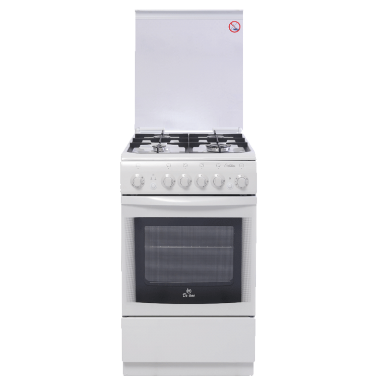 Кухонная газовая плита Deluxe 506040.03г (с крышкой)