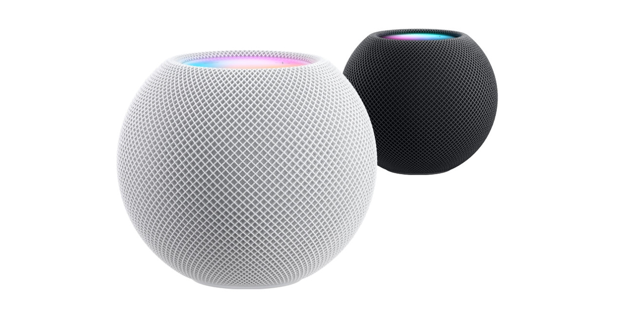 Apple Homepod mini White, Silver (белый, серебристый) MY5H2 / Умная беспроводная колонка / Смарт динамик