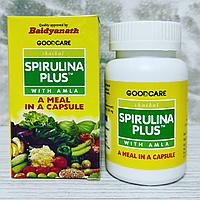 Спирулина + Амла (Spirulina Plus + Amla) - заряд энергии, замедление процессов старения, укрепление иммунитета