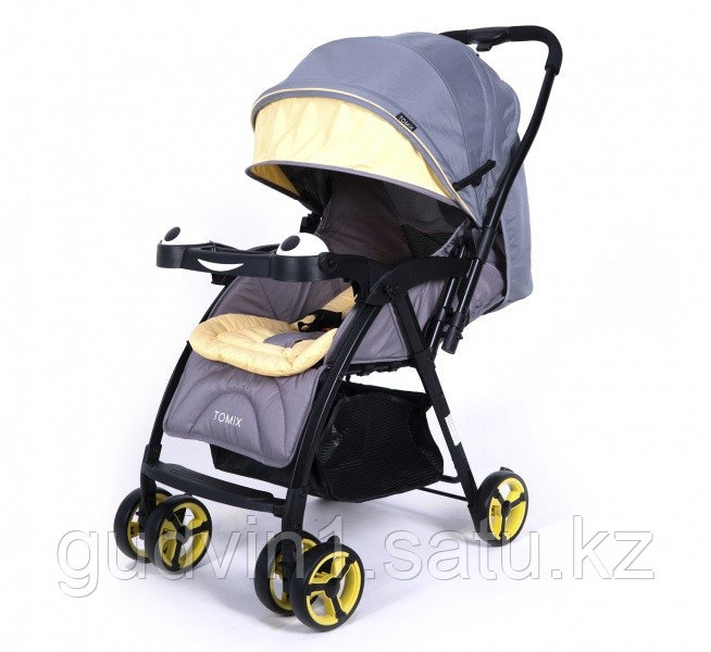 Прогулочная коляска Tomix Cosy, серая 01-26161