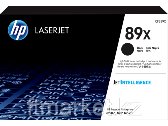 Картридж лазерный HP CF289X LaserJet 89X, черный