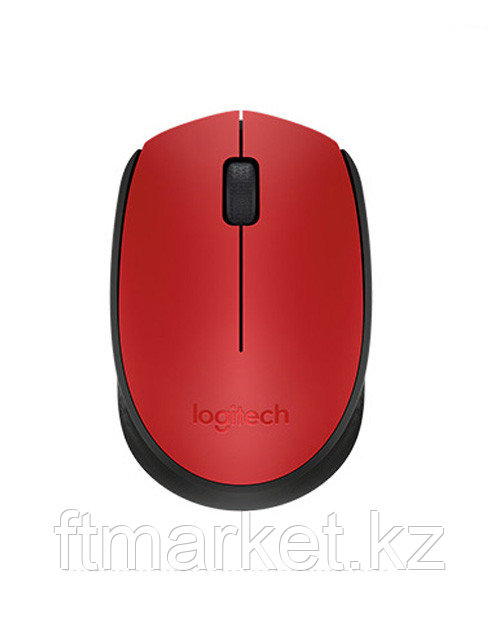 Мышь беспроводная Logitech M171 Wireless Mouse Red