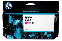 HP B3P20A Magenta Ink Cartridge №727 for DesignJet T1500/T2500/T920, 130 ml.