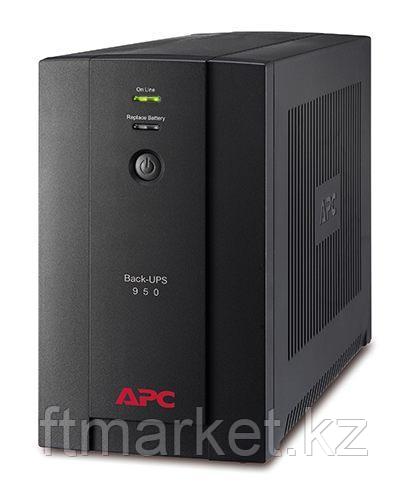 ИБП APC Back-UPS 950ВА,230В, 6 розеток IEC, вых.мощ-ть 480Ватт/950ВА, диапазон вх.напр-я 150-280В, время