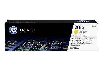 HP CF402X 201X Yellow Toner Cartridge for Color LaserJet Pro M252/MFP M277, up to 2300 pages