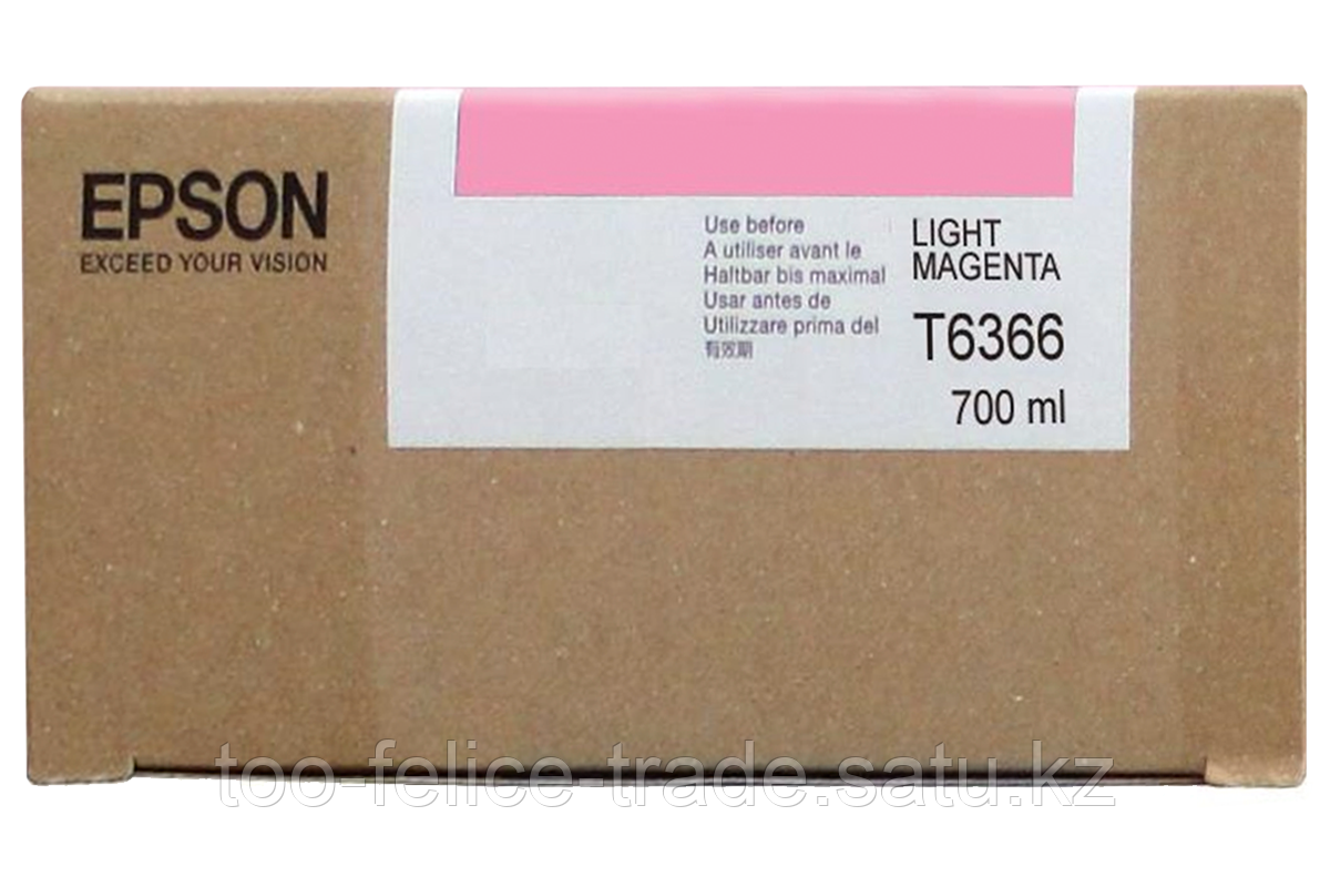 Картридж Epson C13T636600 Vivid Light Magenta 700 ml для Epson Stylus Pro 7900/9900 - фото 1 - id-p83522915