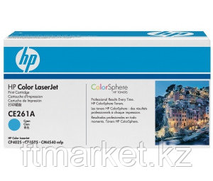Картридж HP CE261A (648A) голубой