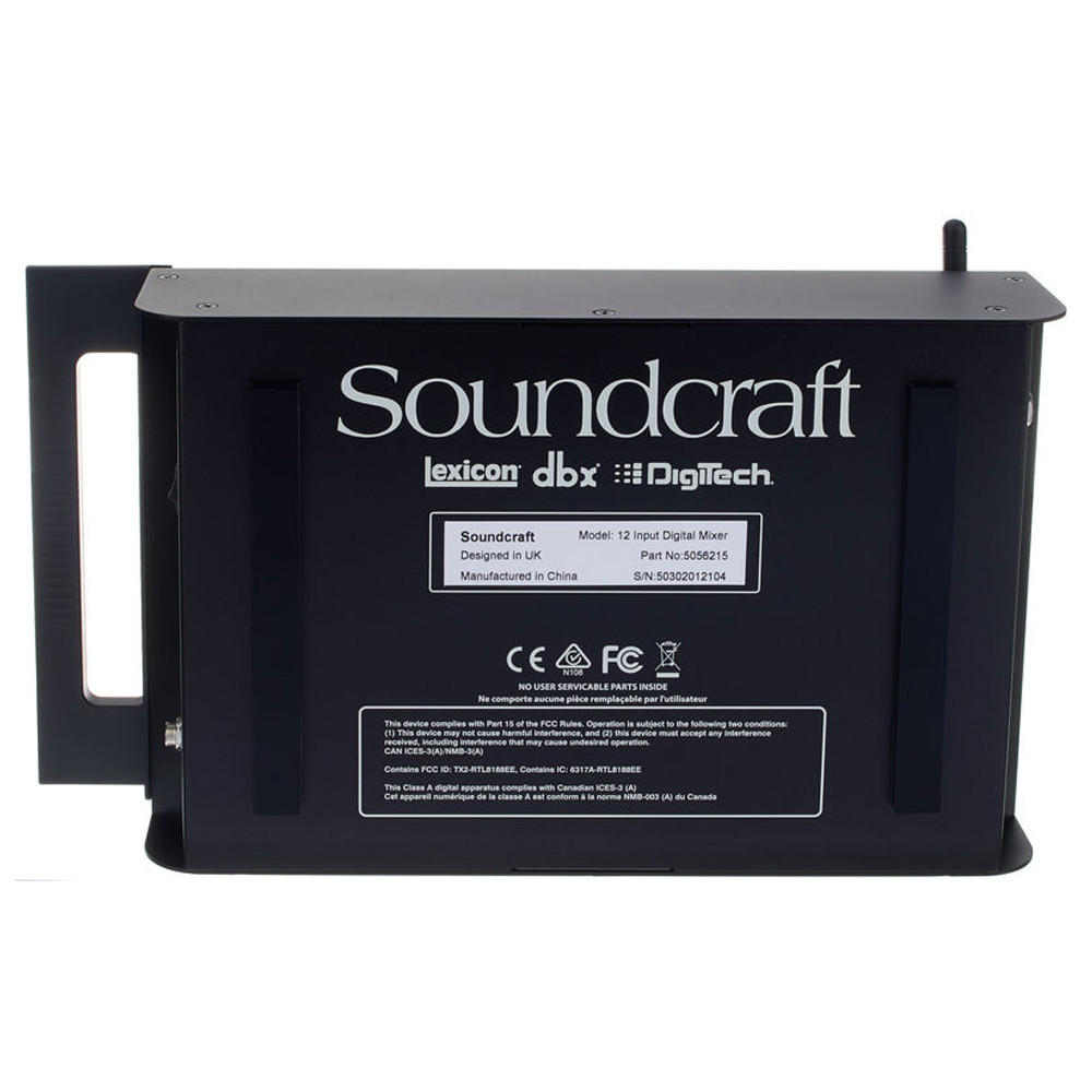 Цифровой микшерный пульт Soundcraft Ui-12 - фото 4 - id-p70423162