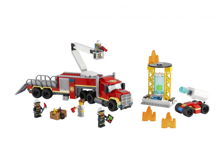LEGO City 60282 Команда пожарных, конструктор ЛЕГО - фото 3 - id-p85253448
