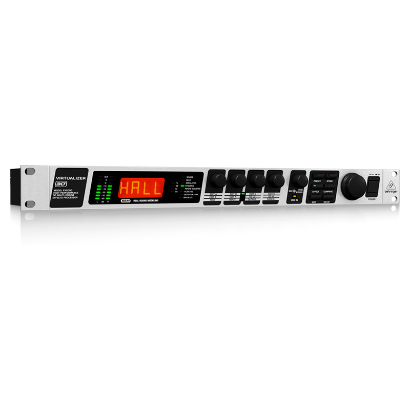 Процессор эффектов Behringer FX2000 VIRTUALIZER 3D - фото 4 - id-p70424213