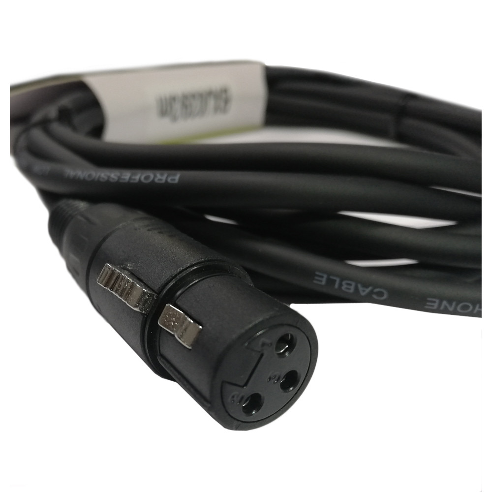 Сигнальный аудио кабель Jack-XLR(F) 3 м SoundKing BXJ039 - фото 3 - id-p79768293
