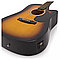 Электро-акустическая гитара Fender Squier SA-105CE Dreadnout Sunburst, фото 2