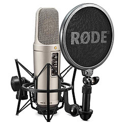 Студийный микрофон с поп-фильтром Rode NT2-A