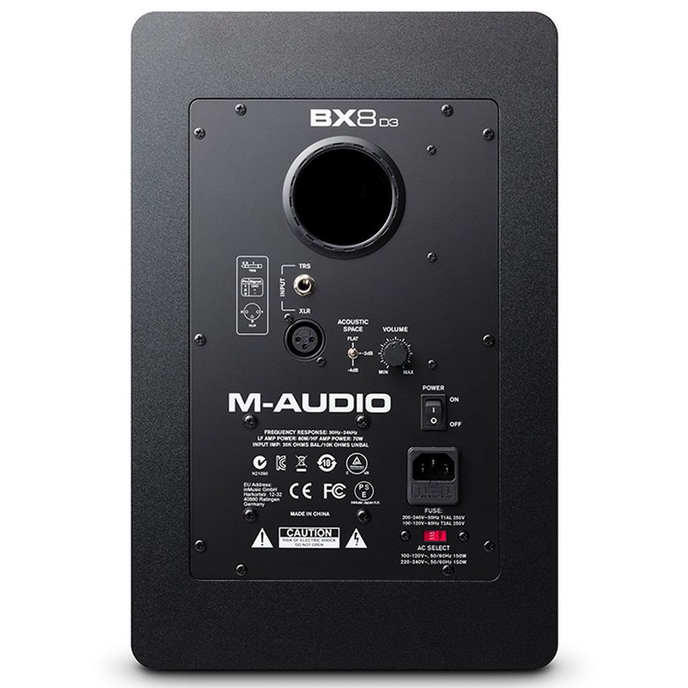 Студийный монитор M-Audio BX8D3 (Singles) - фото 3 - id-p70426322