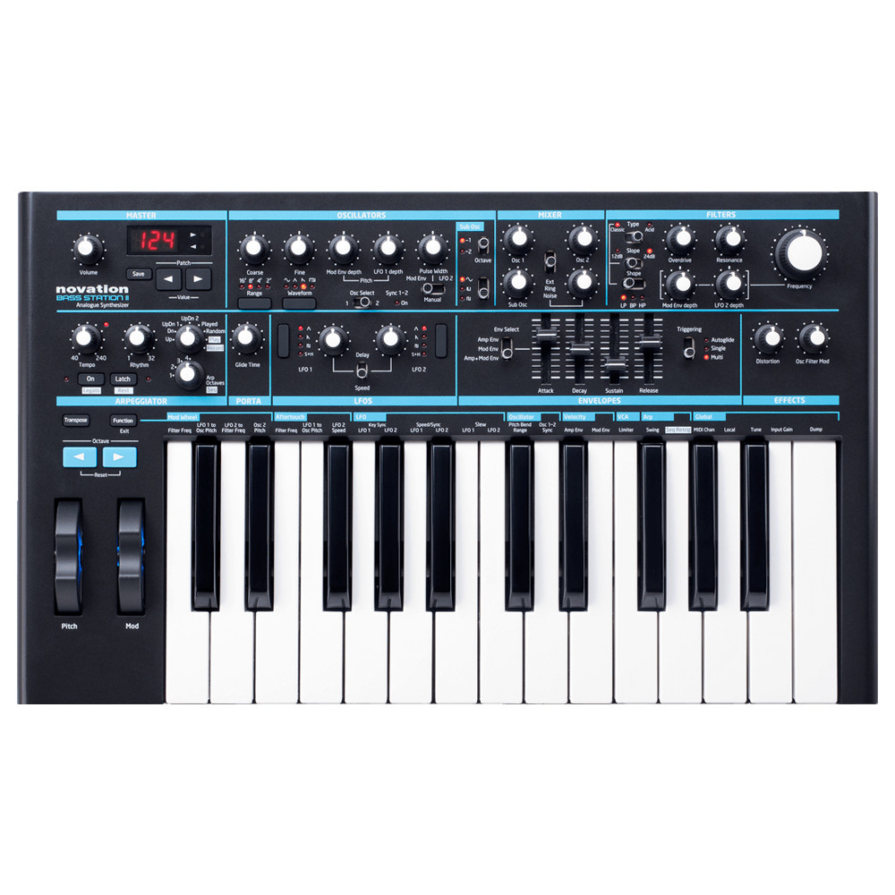 Синтезатор Novation Bass Station II - фото 1 - id-p81714188