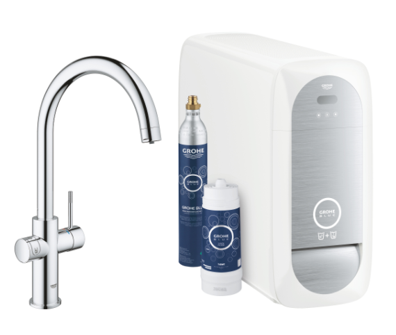 Смеситель для кухни с функцией газирования воды GROHE Blue Home 31455000 - фото 2 - id-p85254652