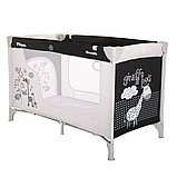 Манеж детский Pituso Florecita одноуровневый Черный, фото 4