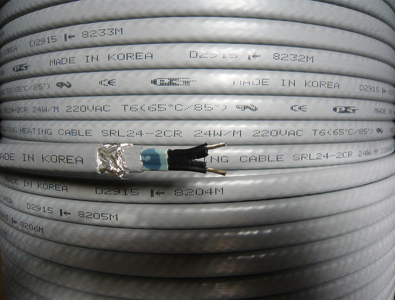 Саморегулирующийся нагревательный кабель EASTEC SRL 24-2 CR (Мощность 24 Вт/м, экранированный) - фото 5 - id-p85263646