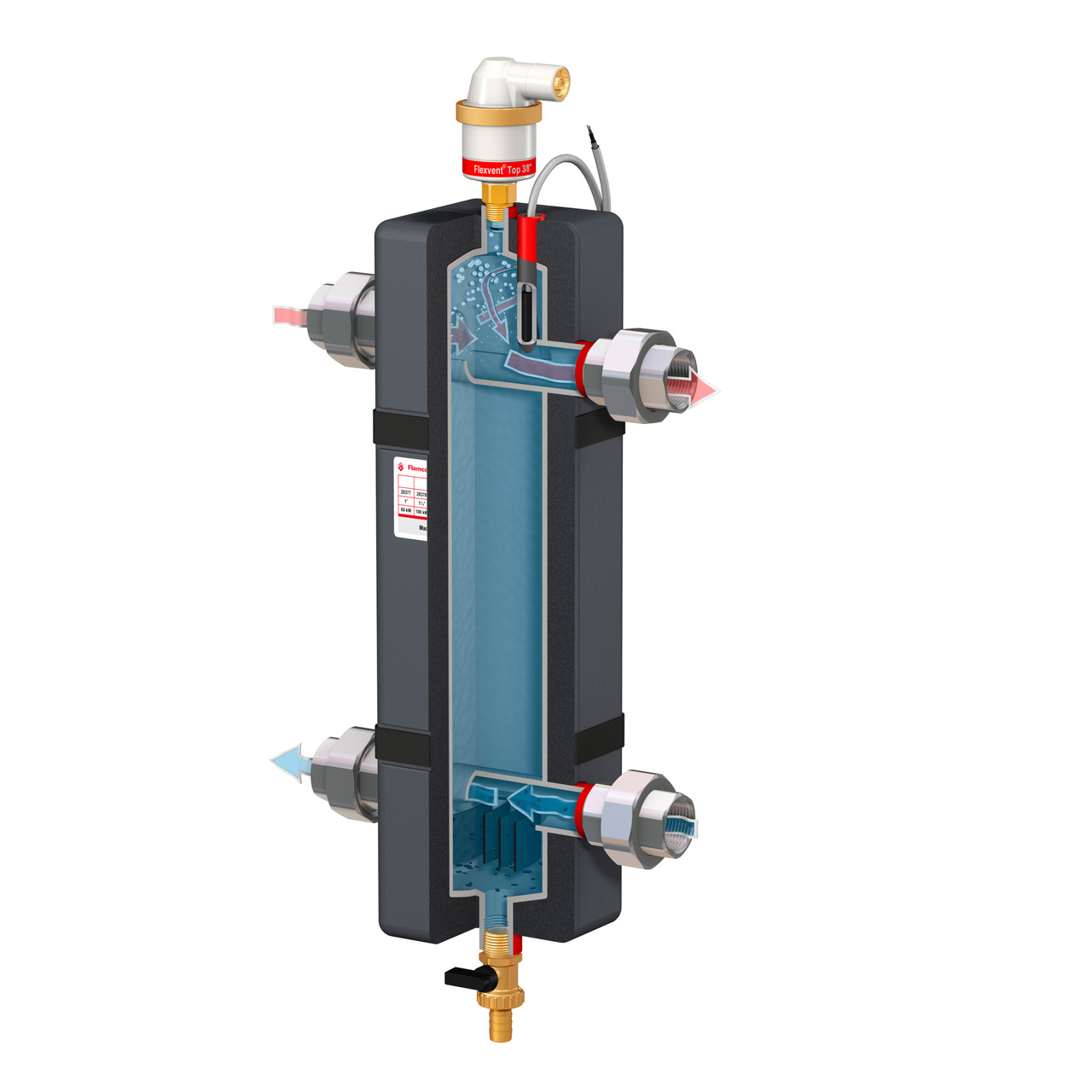 Гидравлические стрелки Flamco FlexBalance EcoPlus C 1 \ DN 25