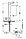 8X341112X91 Смеситель Teorema XS MON. LAVABO ALTO для раковины высокий хром, фото 2