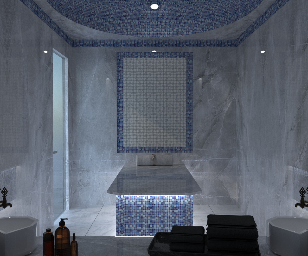 Дизайн и визуализация турецких бань (хаммамов) и паровых комнат (steam room) - фото 5 - id-p85268346
